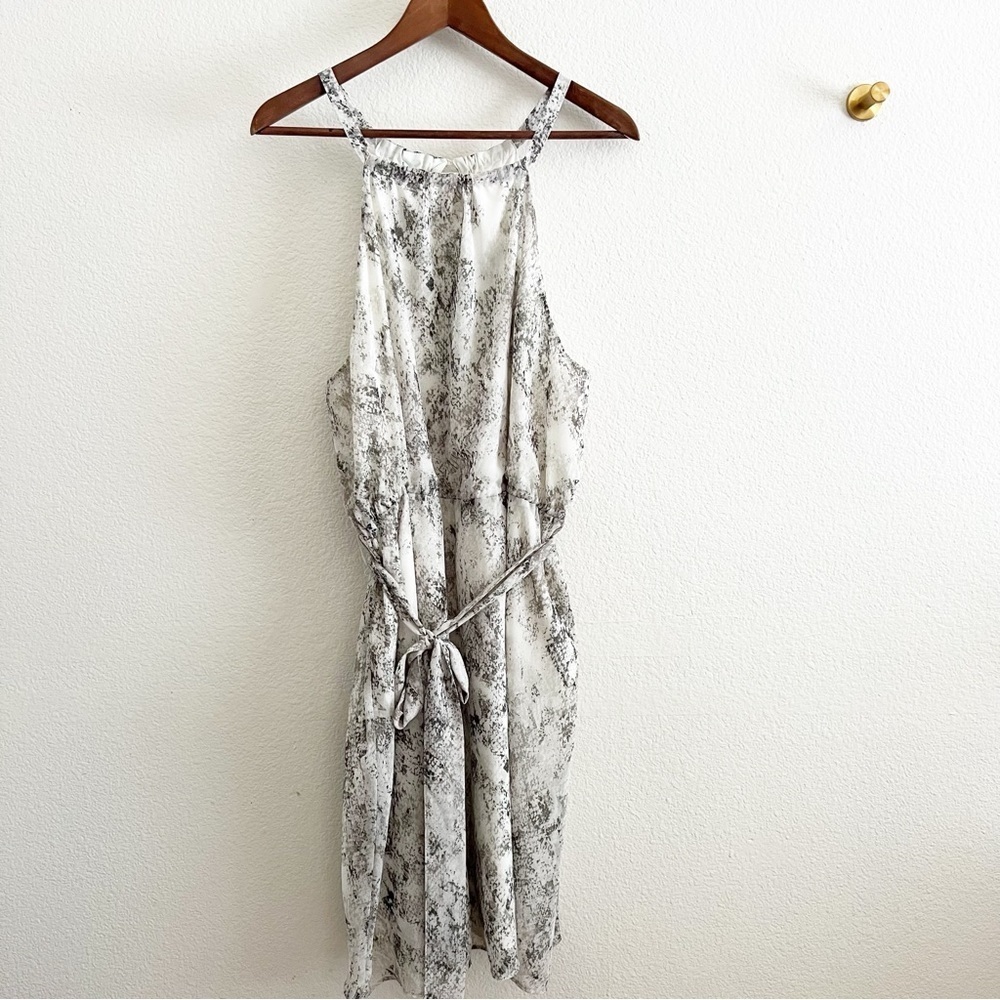Banana Republic NWT snake print dress size 14